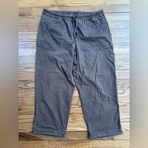 J. Jill pants, draw string, brown, size medium